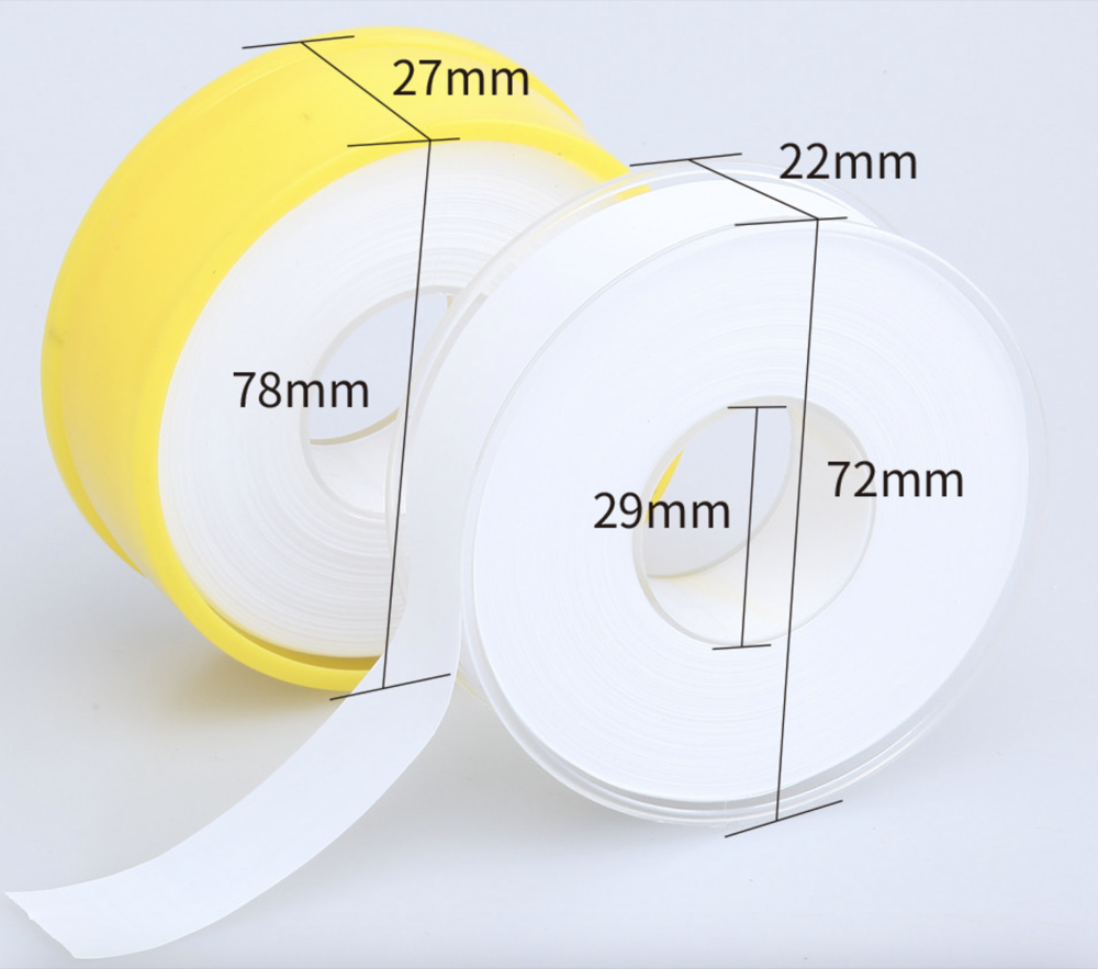 High density PTFE tape
